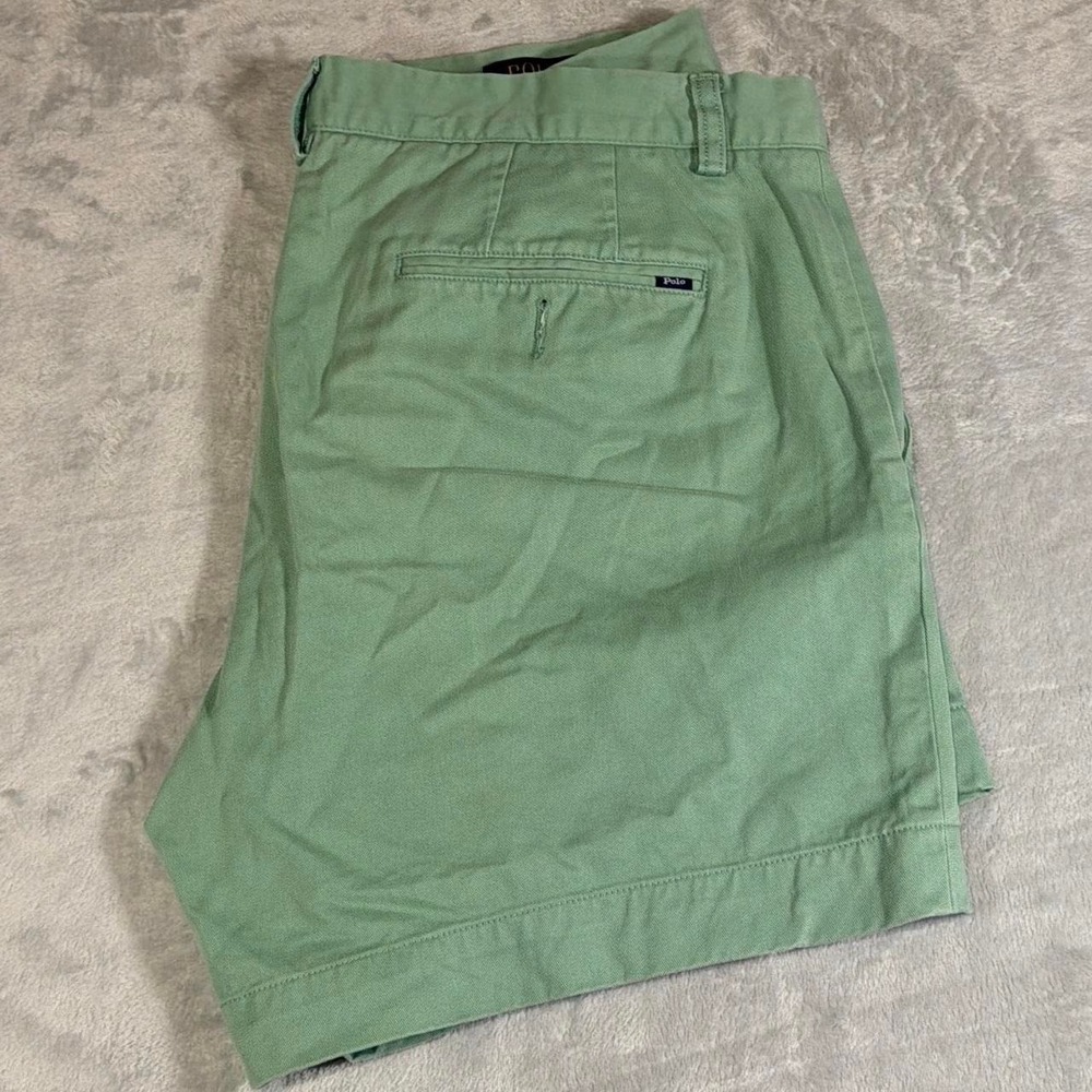 Vintage Polo Ralph Lauren Chino Shorts | Green | Size 35